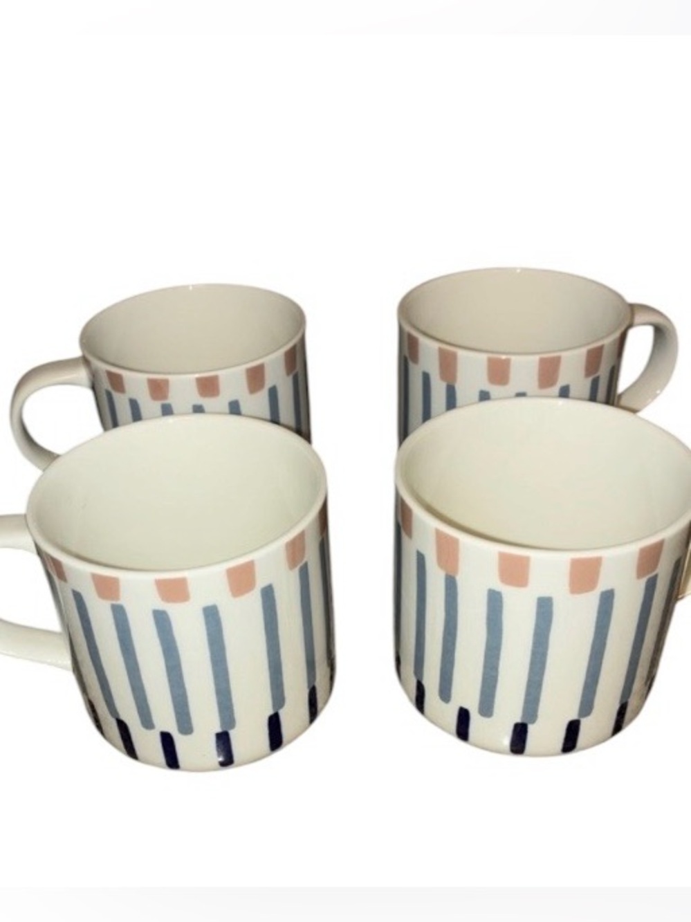 Kate Spade Brooke Lane Lenox Mugs - Set of 4